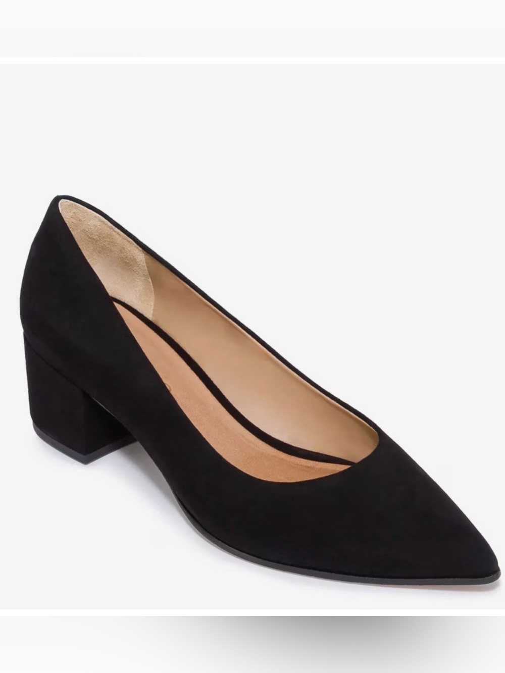 Bernardo | Millie | Suede | Block Heel | Black | 7 1/2